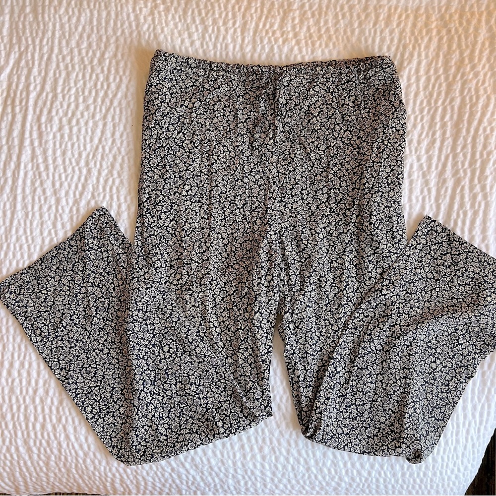 Vintage Laura Ashley 80s 90s Drawstring Pants